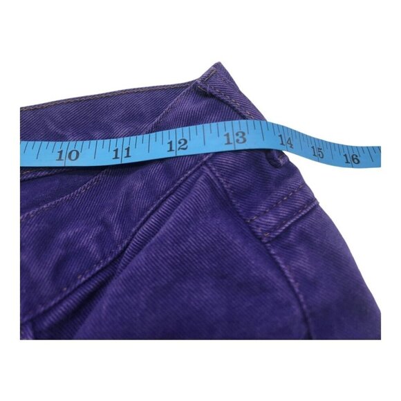 Vintage Marithe Francois Girbaud Jean Mens 28 Purple Y2K Baggy Hot Boy Plum USA - Picture 9 of 12